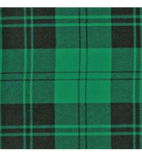 Bavlněná flanelová látka Kostka Zelená 8x8 cm