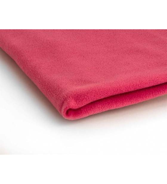 Polar fleece látka 200 g/m², šířka 150 cm, korálový, metráž