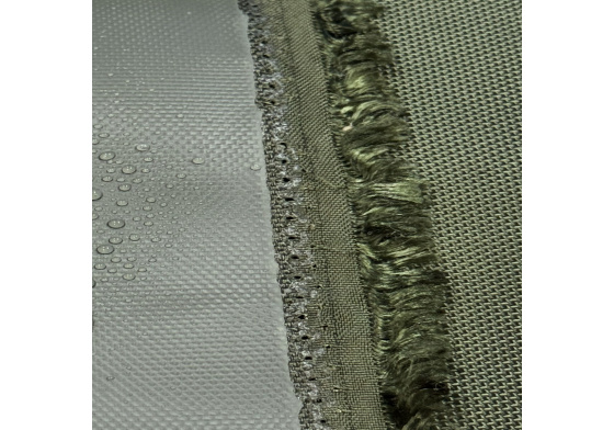 Nepromokavá látka Kodura PVC zátěr 1680D, 546 g/m², šíře 150 cm, khaki