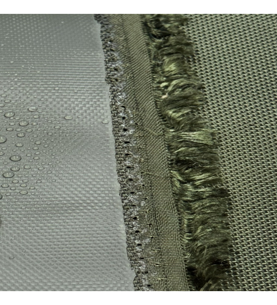 Nepromokavá látka Kodura PVC zátěr 1680D, 546 g/m², šíře 150 cm, khaki