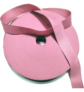 Lemovací proužek PES 25 mm barva růžová