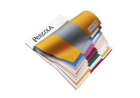 Vzorník voděodolných látek Pergola, 14 barev 15x20 cm