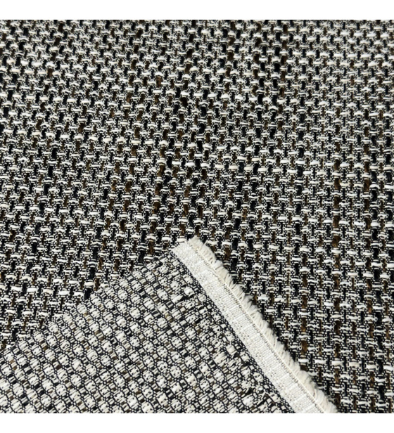 Čalounická látka, Nevada, Bílo-Hnědá