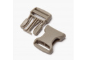 Zapięcie plastikowe 30 mm kolor beżowy