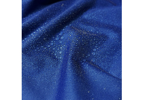 Vodoodpudivá látka Oxford s PU zátěrem, 200 g/m², šíře 160 cm, modrá