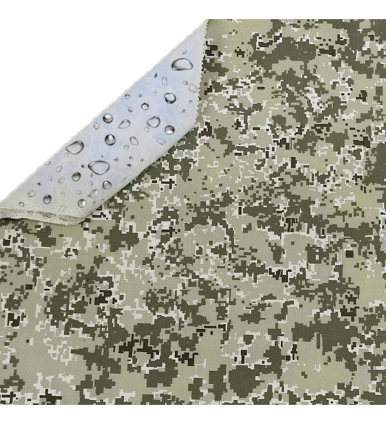 Vodotěsné látky CODURA 600X300 military, pixel   1,5 m x 0,48 m