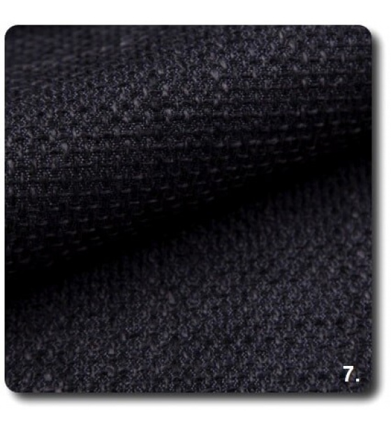 Čalounická látka, Nevada, Černá 1,4 m x 0,50 m
