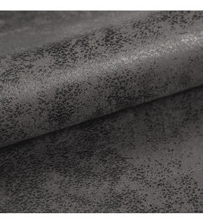 Eko kůže Madagaskar, měkký potahový materiál, grafitová, metráž