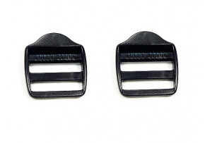 Plastové průvleky šíře 30 mm P černý