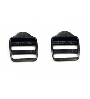 Plastové průvleky šíře 30 mm P černý Plastové průvleky šíře 30 mm P černý