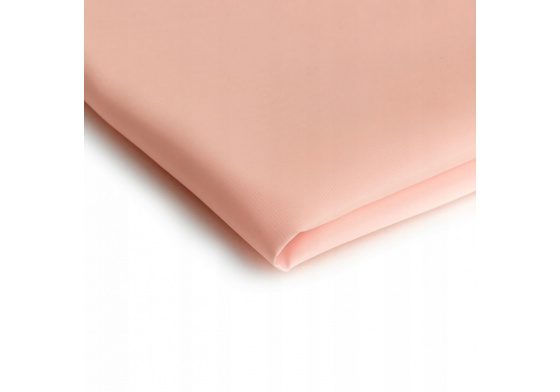 Látka PODŠÍVKA POLYESTEROVÁ barva LOSOSEVÁ