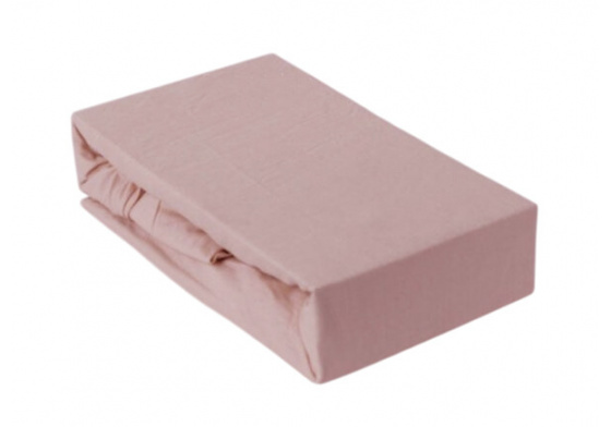 Prostěradlo s gumou 90x200 cm Jersey, barva Béžová