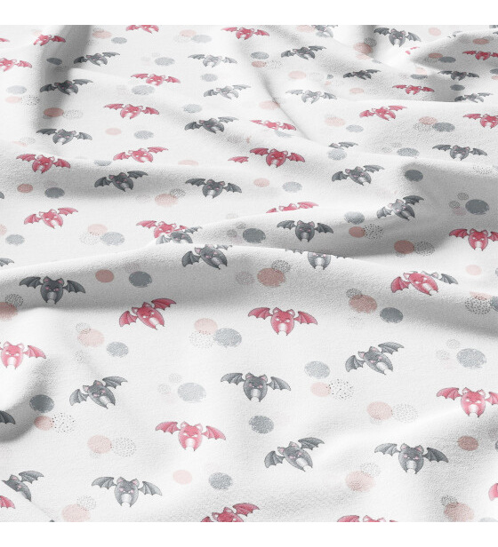 Bavlněné látky, metráž. Netopýr na Bílém