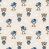 Bavlněné látky Zvířátka na Béžovém, metráž 160 cm