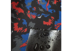 Nepromokavá látka Kodura PVC zátěr 600D, 360 g/m², šíře 150 cm, moro modré