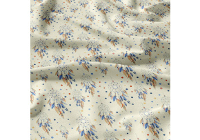 Dětská bavlněná látka metráž Lovec snů na Bílém