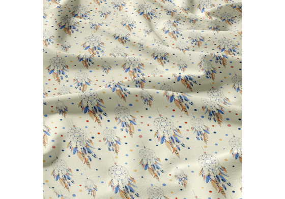 Dětská bavlněná látka metráž Lovec snů na Bílém