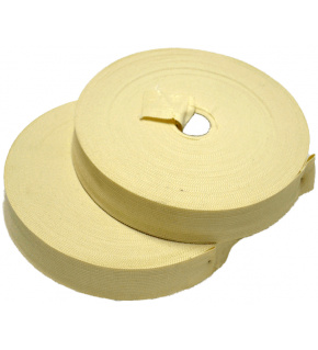 Lemovací proužek PES 17 mm barva ecru