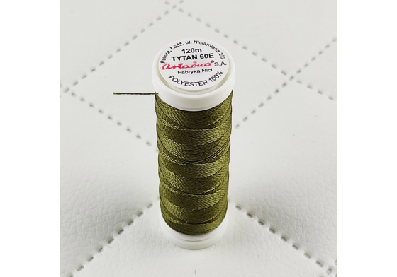 Šicí nitě TYTAN 60E 120 m khaki 2582 SMALL