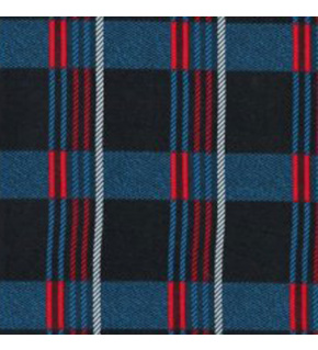 Bavlněná flanelová látka Kostka Šedá 4x8 cm