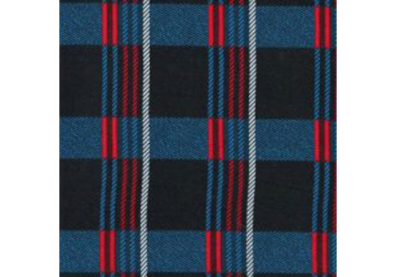 Bavlněná flanelová látka vzor kostka šedá 4x8 cm  