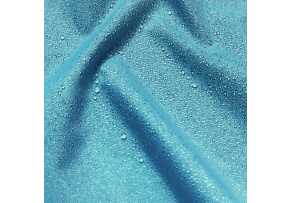 Vodoodpudivá látka Oxford s PU zátěrem, 200 g/m², šíře 160 cm, tyrkysová