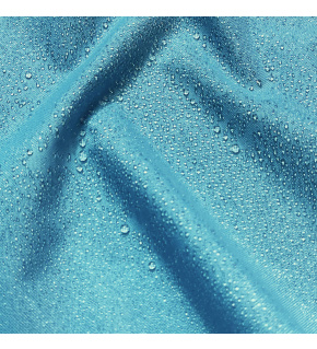 Vodoodpudivá látka Oxford s PU zátěrem, 200 g/m², šíře 160 cm, tyrkysová