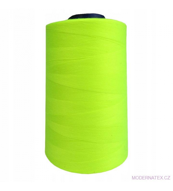 Nitě VIGA 120 do overloků 5000m barva žultý neo 201