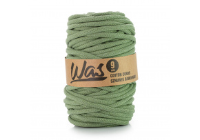 Bavlněná šňůra 9mm, 50m, pistácie 240