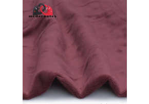 Minky mikroplyš jednobarevné, barva Bordo