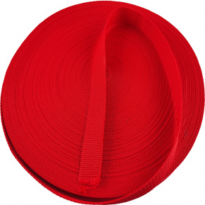 Polypropylénový popruh 20 mm červený (balení 50 m)