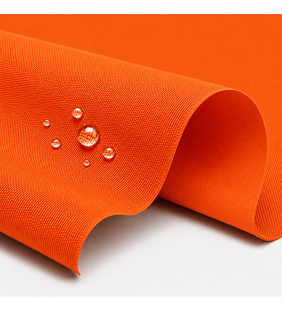 Nepromokavá látka Kodura PVC zátěr 600D, 360 g/m², šíře 150 cm, pomerančová