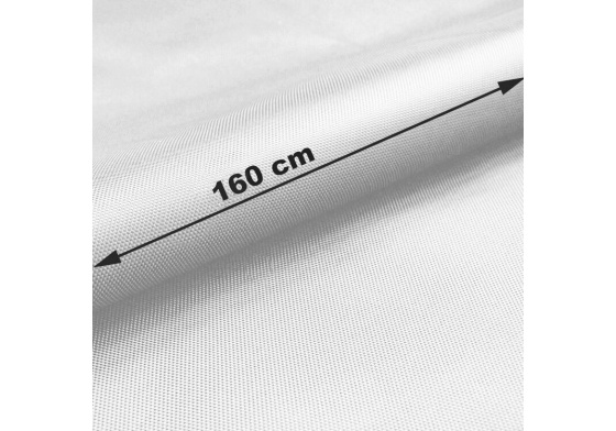 Nepromokavá látka Oxford WR Teflon, šíře 160 cm, Bílá