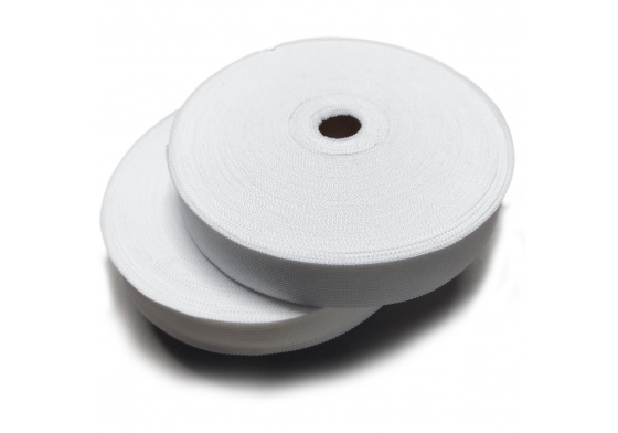 Lemovací proužek  PES 30 mm  barva bílá