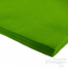 Dekorační filc 3 mm barva zelená