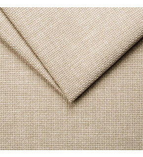 Nehořlavá strukturovaná potahová látka Fjord Beige na čalounění nábytku - metráž