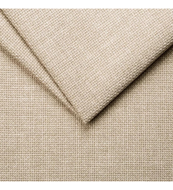 Nehořlavá strukturovaná potahová látka Fjord Beige na čalounění nábytku - metráž