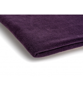 Polar fleece látka 200 g/m², šířka 150 cm, švestkový, metráž