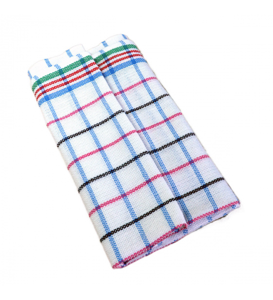 Kuchyňská utěrka 1 ks Kostička Modrá, 65x48 cm