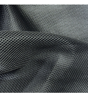 3D Síťovina pletená Grafitová