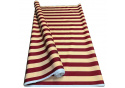 Tissu d'extérieur pour transats et hamacs de jardin Beige Bordeaux 5 cm