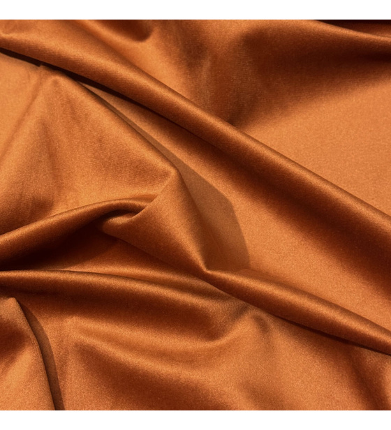 Velurová potahová látka, Velluto, Rezavá