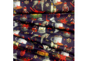 Christmas cotton fabric, by the meter, width 160 cm, Christmas Guard-34