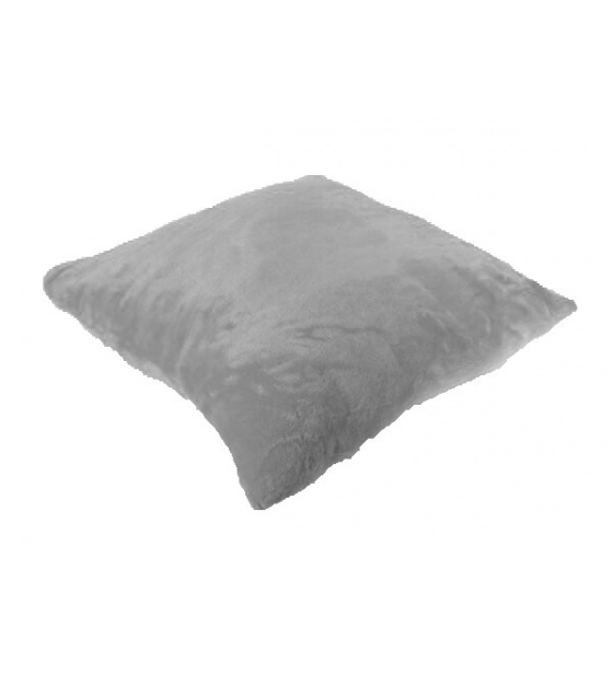 Povlak na polštář Velur barva Silver, 40X40cm