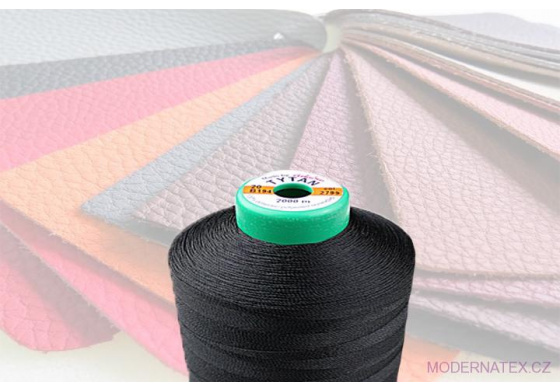 Čalounická šicí nitě TYTAN 60 1000 m barva černá 2799