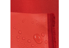 Nepromokavá látka Kodura PVC zátěr 1680D, 546 g/m², šíře 150 cm, červená