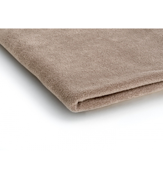 Polar fleece látka 200 g/m², šířka 150 cm, cappuccino, metráž