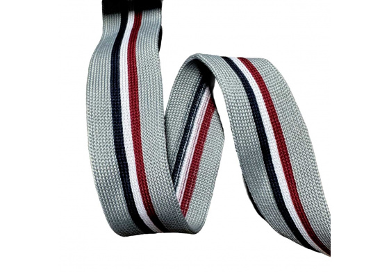 Lemovací proužek PES 25 mm barva Šedá Mix-07