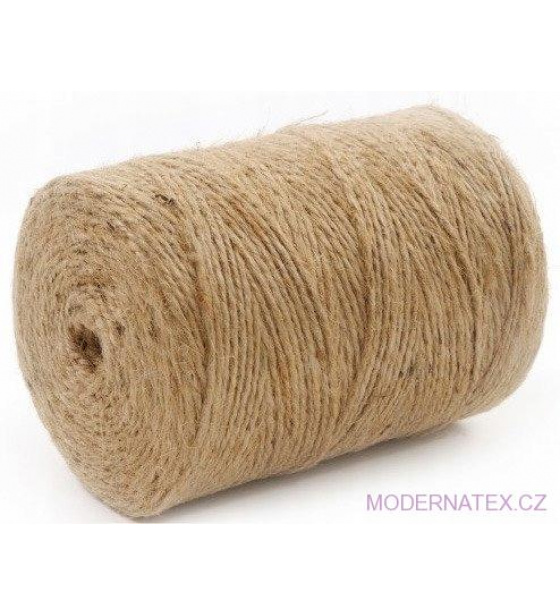 Lněný stáčený provázek 150x3 SN, 250gr, navín 553m