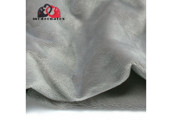 Minky mikroplyš jednobarevné barva sv..šedá